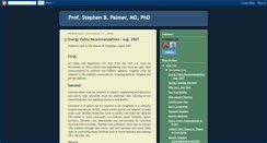 Desktop Screenshot of profsbpalmer.blogspot.com