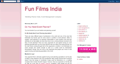 Desktop Screenshot of funfilmsindia.blogspot.com