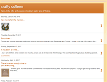 Tablet Screenshot of craftycolleen.blogspot.com