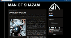 Desktop Screenshot of manofshazam.blogspot.com