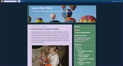 Desktop Screenshot of laurasnewworld.blogspot.com