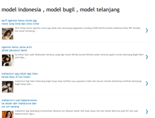 Tablet Screenshot of modeltelanjangbugil.blogspot.com