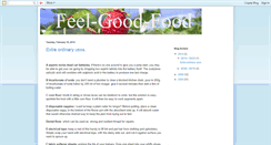 Desktop Screenshot of feel-good-food.blogspot.com