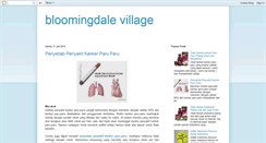 Desktop Screenshot of bloomingdalevillage.blogspot.com