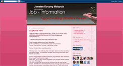 Desktop Screenshot of iklancarikerja.blogspot.com