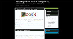 Desktop Screenshot of netloji.blogspot.com