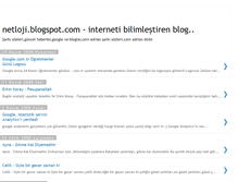 Tablet Screenshot of netloji.blogspot.com