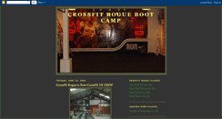 Desktop Screenshot of crossfitroguebootcamp.blogspot.com