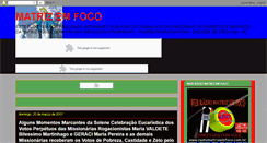 Desktop Screenshot of matrizemfoco.blogspot.com