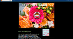 Desktop Screenshot of nextfullmoon.blogspot.com