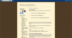 Desktop Screenshot of maratonadiscrittura.blogspot.com