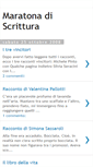 Mobile Screenshot of maratonadiscrittura.blogspot.com