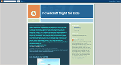 Desktop Screenshot of hovercraftflightforkids.blogspot.com