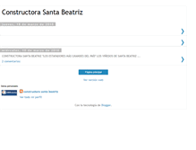 Tablet Screenshot of constructorasantabeatriz.blogspot.com