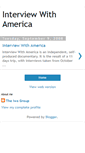 Mobile Screenshot of interviewwithamerica.blogspot.com