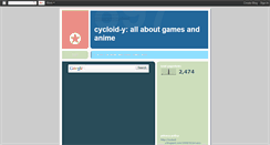 Desktop Screenshot of cycloid-y.blogspot.com