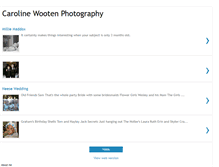 Tablet Screenshot of carolinewootenphotography.blogspot.com