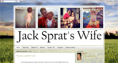 Desktop Screenshot of jackspratwife.blogspot.com