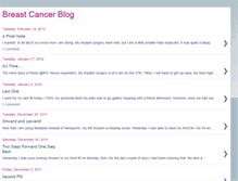 Tablet Screenshot of fontaine-breastcancerblog.blogspot.com