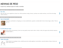 Tablet Screenshot of meninasdepeso.blogspot.com