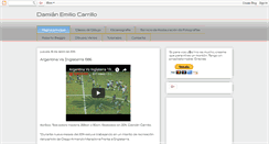 Desktop Screenshot of dibujantedamiancarrillo.blogspot.com