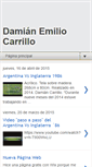 Mobile Screenshot of dibujantedamiancarrillo.blogspot.com
