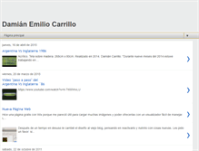 Tablet Screenshot of dibujantedamiancarrillo.blogspot.com