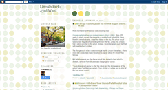 Desktop Screenshot of lincolnpark43rdward.blogspot.com