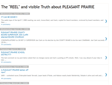 Tablet Screenshot of pleasantprairiewi.blogspot.com