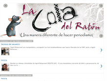 Tablet Screenshot of lacoladelraton.blogspot.com