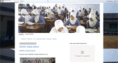 Desktop Screenshot of mendidikanakkita.blogspot.com