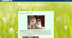 Desktop Screenshot of domasnimilenicina.blogspot.com