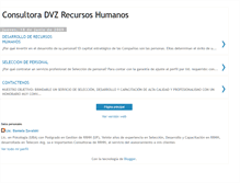 Tablet Screenshot of dvzrecursoshumanos.blogspot.com