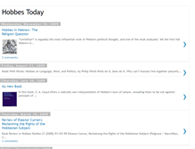Tablet Screenshot of hobbestoday.blogspot.com