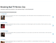 Tablet Screenshot of breakingbadtvreviewzoo.blogspot.com