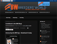 Tablet Screenshot of breedersworldonline.blogspot.com