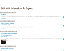 Tablet Screenshot of byumbaadmissions.blogspot.com