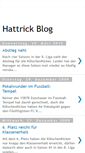 Mobile Screenshot of hattrick-blog.blogspot.com