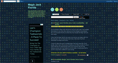 Desktop Screenshot of magicjackflorida.blogspot.com