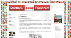 Desktop Screenshot of matthieusansfrontieres.blogspot.com