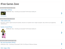 Tablet Screenshot of ifree-games.blogspot.com