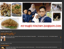 Tablet Screenshot of my-magic-kitchen.blogspot.com