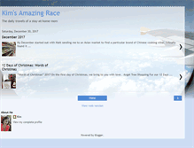 Tablet Screenshot of kimsamazingrace.blogspot.com