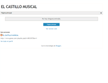Tablet Screenshot of elcastillomusical.blogspot.com