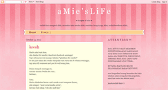 Desktop Screenshot of amiejalil.blogspot.com