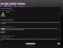 Tablet Screenshot of felipe-lopez-ospina.blogspot.com