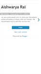 Mobile Screenshot of aishooriya.blogspot.com