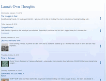 Tablet Screenshot of laurasownthoughts.blogspot.com