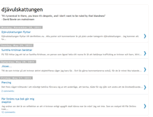 Tablet Screenshot of djavulskattungen.blogspot.com