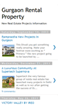 Mobile Screenshot of gurgaon-rental-property.blogspot.com